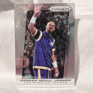 2013-14 Panini Prizm Kareem Abdul-Jabbar Los Angeles Lakers Basketball Card - Picture 1 of 2