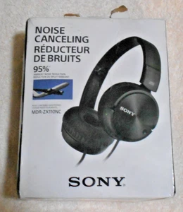 Sony Noise Canceling Headphones, Brand New, 95% Cancelling Noise Reduction - Picture 1 of 1
