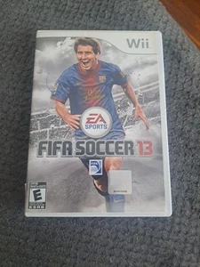 FIFA Soccer 13 (Nintendo Wii, 2012) Hülle Disc Handbuch Guter gebrauchter Zustand  - Bild 1 von 15