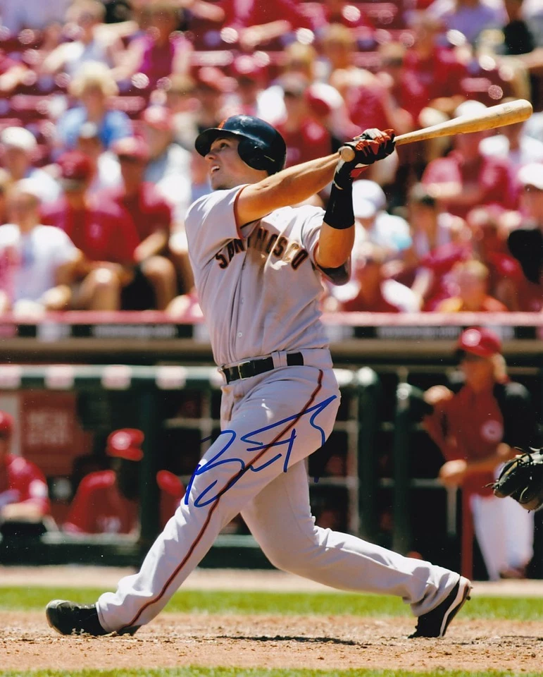 FOTO 8X10 FIRMADA AUTOGRAFIADA POR BUSTER POSEY GIGANTES DE SAN FRANCISCO Foto 1 de 1