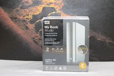 WD My Book Studio 2TB USB 2.0 FireWire 800 Desktop External Hard Drive 2 TB (F4) - Image 1 of 4