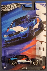 Hot Wheels BMW M4 Silver Series BMW 4/5 - Picture 1 of 5