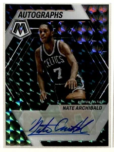 Autógrafos de mosaico Panini 2022-23 Nate Archibald automático Boston Celtics #AM-ARC - Imagen 1 de 2