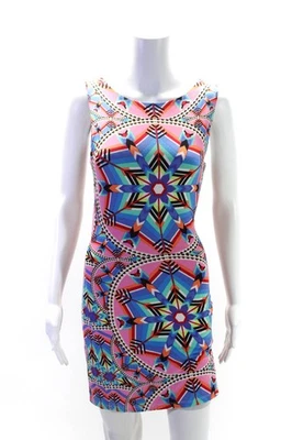 Vestido de natación Mara Hoffman para mujer estampado multicolor espalda abierta talla S Foto 1 de 4