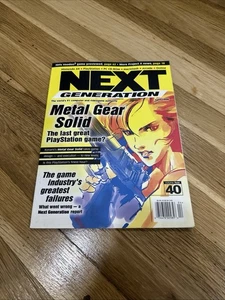 Next Generation Gaming Magazin April 1998 Metal Gear Solid Cover - Bild 1 von 7