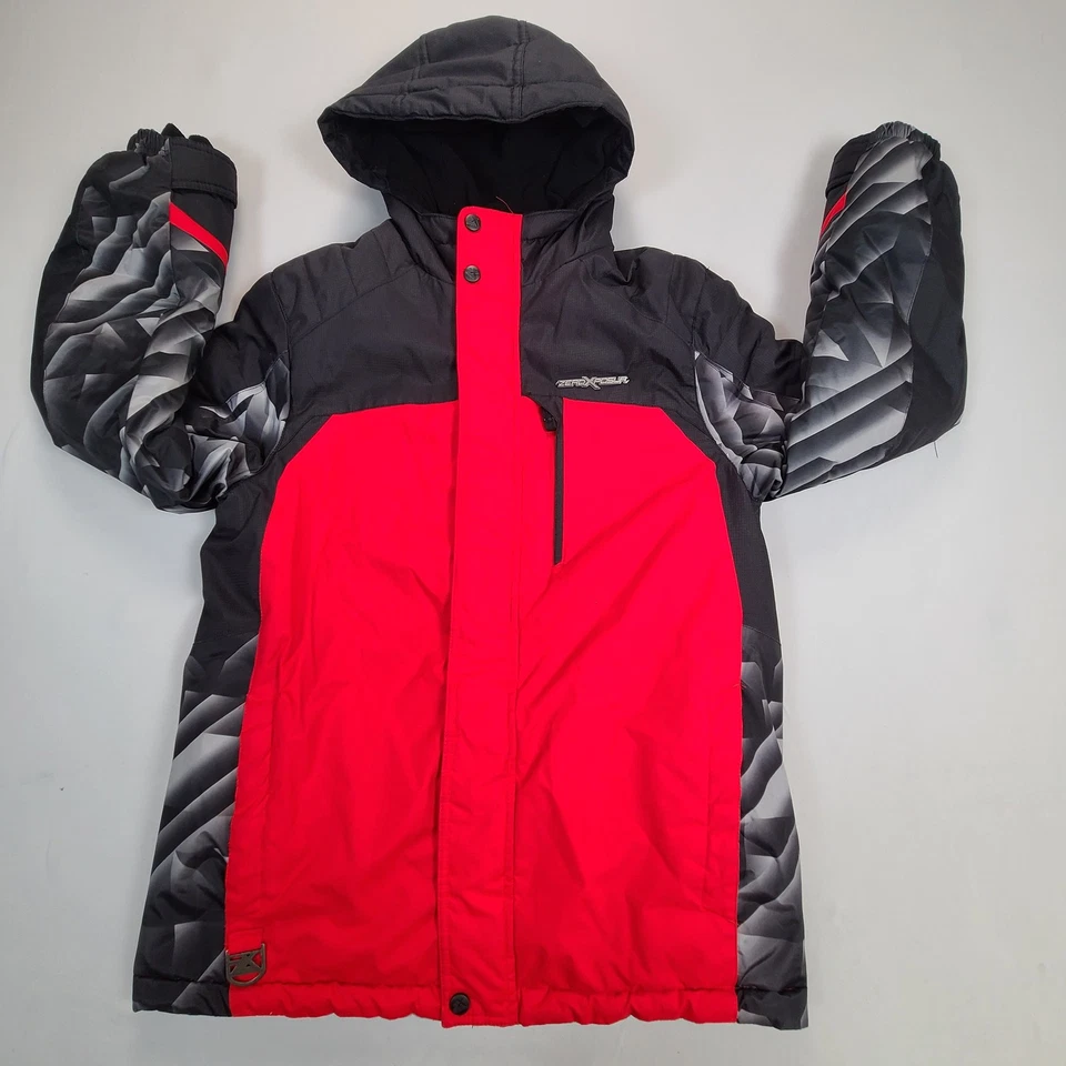 ZeroXposur Jacket Boys 14 Red Snowboard Warmth Casual Outdoors Comfort - Image 1 of 4