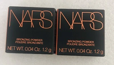 NARS Laguna Bronzing Powder 0.04oz Each Travel Size New in Box Lot Of 2 - Image 1 of 4