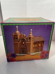 Mervyns San Carlos Borromeo Carmelo California Lighted Mission Collectible 1997 - Picture 1 of 7