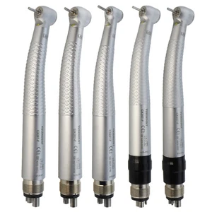 Pieza de mano dental COXO LED 4 orificios turbina de aire CX207-F autoalimentación alta velocidad M4 - Imagen 1 de 131