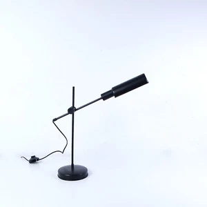 Lampada da tavolo design vintage bracci inclinabili Veneta Lumi colore nero - Imagen 1 de 13