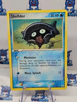 Shellder - 79/112 - Pokemon - EX FireRed & LeafGreen - LP  - Image 1 of 2