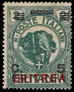 ERITREA 82 - African Elephant "1924 Provisional" (pb93796) - Picture 1 of 1