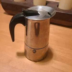Italienische Musa Kochfeld Kaffeemaschine - Edelstahl - Silber - 1 Tasse - Bild 1 von 8