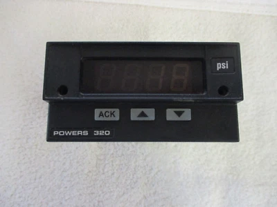 Powers Process Controls 320 320 Series Process Monitor     327-C000  #1 - Image 1 of 4