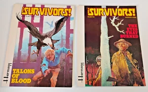 HERMANN THE SURVIVORS VOL 1 TALONS OF BLOOD '82 & VOL 2 THE EYES THAT BURNED '83 - Picture 1 of 2