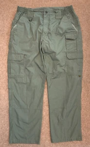 Propper Tactical Cargo Pants Mens 36x30 Ripstop Utility Stretch Work Hike Green - Picture 1 of 7