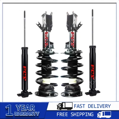 Juego completo de puntales delanteros y amortiguadores traseros 4 piezas FCS para Ford Fusion 2013-2019 Foto 1 de 4