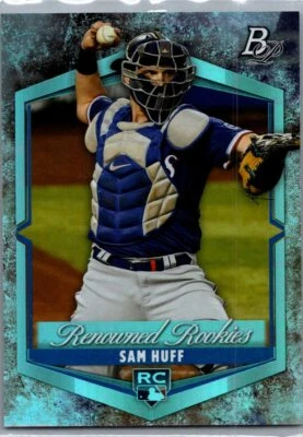 2021 Bowman Platinum #RR-15 Sam Huff Renowned Rookies - Image 1 of 2