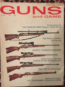 3 Issues Of Guns And Game Magazine Perfect Bound Fair Condition 62-63 Rifle Duck - Picture 1 of 7