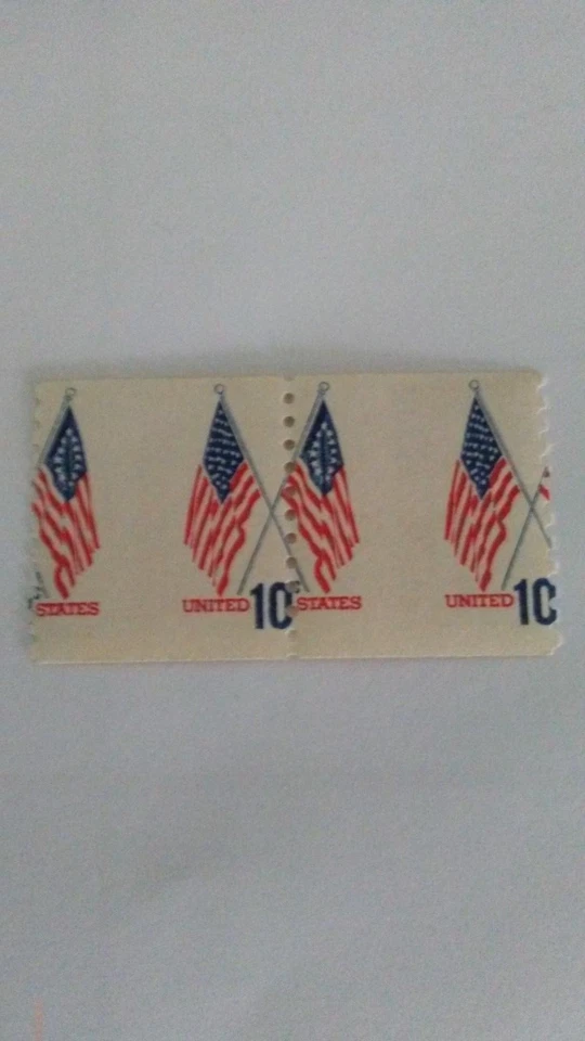 us error stamps two ten cent stamps mnh orignal gum - Image 1 of 1