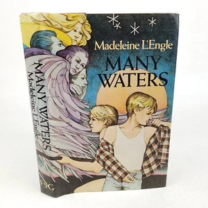Stated 1st Madeleine L'Engle "Many Waters" 1986 Farrar Straus Giroux HC/DJ - Picture 1 of 9