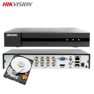 DVR HIKVISION 8 CANALI IBRIDO CLOUD 4 MPX AHD HD 2 TB HWD-6108MH-G4