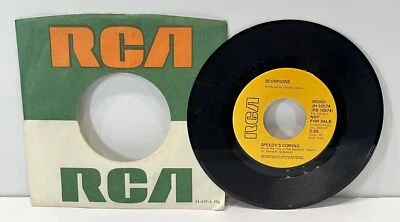 1976 Scorpions - Speedy's Coming - 45rpm RCA JH-10574 VG/NM- PROMO Foto 1 de 2