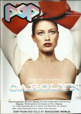 POP PUSSY MAGAZINE    AUTUMN / WINTER, 2017  ISSUE # 37 ( ACCEPTABLE CONDITION ) - Image 1 of 2