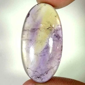 51.85Cts. 18X34X10mm 100% Natural Top Quality Ametrine Oval Cab Loose Gemstone - Picture 1 of 5