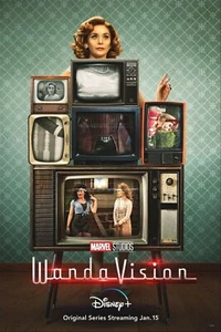 Wandavision TV Show Posters Disney+ Marvel Studios - Picture 1 of 3