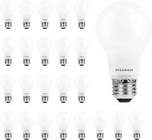 SYLVANIA ECO LED A19 Light Bulb, 60W Equivalent, Efficient 9W, 7 Year, 750 Lumen - Picture 1 of 12