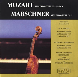 MARSCHNER Violin Concerto 1 MOZART Violin Concerto K.219 TAMAYO 1990 Live Rec NM - Bild 1 von 3