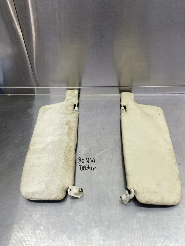 VW Dasher 1980 Volkswagen 78 79 80 81 parasol izquierdo derecho par Foto 1 de 4