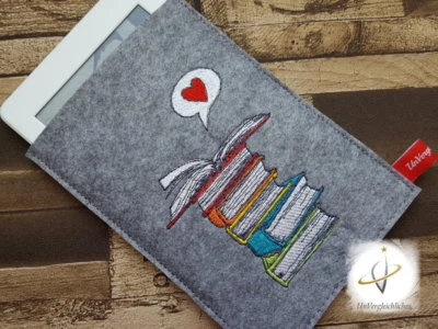 Hülle Sleeve Filz  Kindle Tolino Tablets Ebookreader E-Book-Reader  - Bild 1 von 3
