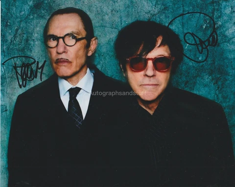 Sparks Hand Signed 8x10 Photo Autograph Kimono My House Angst In My Pants Balls Cover