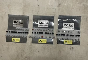 KORG PA600  Key Conductive Rubber Pad (LEFT -CENTRAL-RIGHT -TOTAL 3 Pieces  - Picture 1 of 3