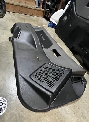 90-91 Honda Crx EF OEM paneles puerta izquierda y derecha cubiertas STOCK fábrica gris Si 🔥 Foto 1 de 4