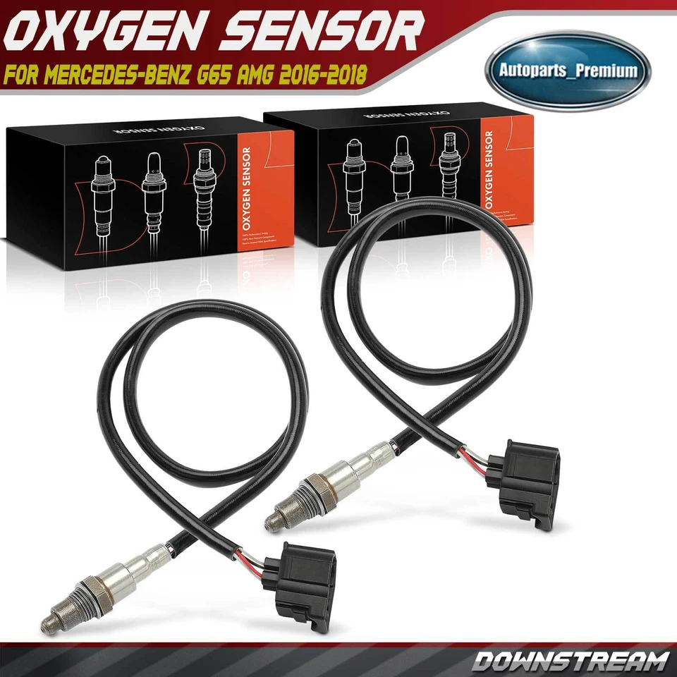 2x Downstream Left & Right O2 Oxygen Sensor for Mercedes-Benz G65 AMG 2016-2018 - Image 1 of 4