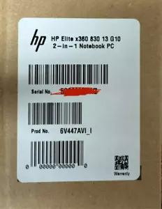 New HP Elite X360 830 G10 i5 - 1345U 16GB 256GB 2 in 1 Laptop - WARRANTY - Picture 1 of 3