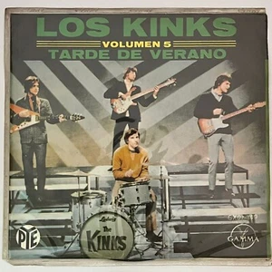 LOS KINKS - VOL. 5 - 1966 RARE MEXICAN 7" EP PS MUSTY SMELL, MOD - Picture 1 of 4