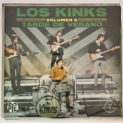 LOS KINKS - VOL. 5 - 1966 RARE MEXICAN 7" EP PS MUSTY SMELL, MOD - Image 1 of 4