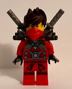 AUTHENTIC Lego Kai Ninjago Rebooted w/Stone Armor Minifigure RARE njo1086 - Picture 1 of 7