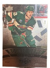 2022-23 Upper Deck Ext Series Black Diamond Rookie Gems Marco Rossi #BD-8- Wild