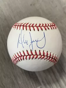 Alex Fernandez Hand-Signed Autographed OAL Baseball w/ JSA COA *MARLINS* - Picture 1 of 3