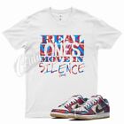 White Real T Shirt For N Sb Parra Dunk Low Abstract Art Multi