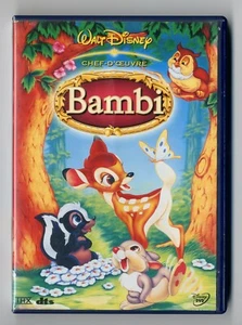 DVD WALT DISNEY ★ BAMBI - LOSANGE JAUNE N°5 ★ VIDEO - Picture 1 of 2