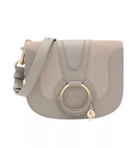 See by Chloe Women Hana Mini Saddle Leather Bag motty gray - Picture 1 of 10