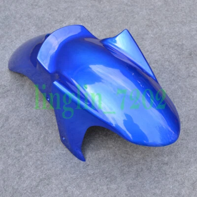 Blue Motorcycle Front Tire Fender Fairing Part For Yamaha FZ6 FZ6S mudguard ABS Foto 1 de 3