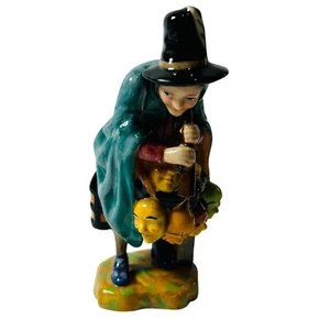 Royal Doulton Miniature Street Vendors Mask Seller Figurine 2006 England No Box - Picture 1 of 7
