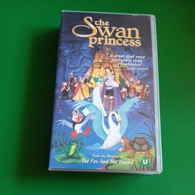 The Swan Princess VHS Kids Family Movie Video TESTED  - Imagen 1 de 3